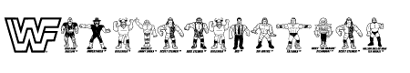 Retro Hasbro WWF Figures