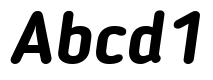 Blogger Sans Bold Italic