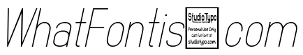 MindBlue Light Italic