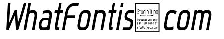 Megi Sans Narrow Italic