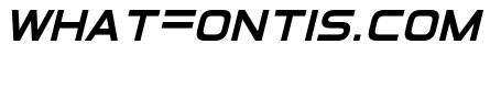 Elemental End Italic