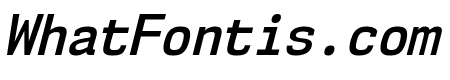 NK57MonospaceScSb-Italic