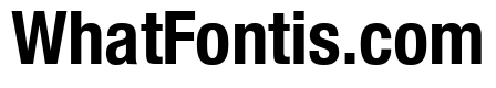 Helvetica Neue Condensed Bold