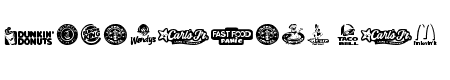 Fast Food logos