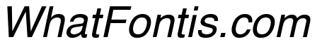 Helvetica Oblique