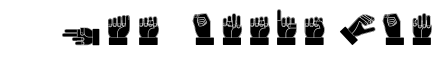 Dissaramas CRU Fingerspelling