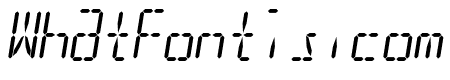 LED 16 Segment 2 Italic