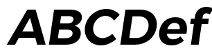 Trueno SemiBold Italic