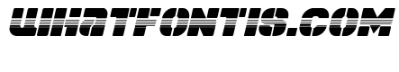 Space Cruiser Halftone Italic