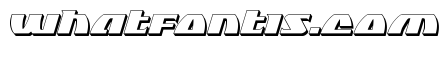Black Bishop 3D Italic