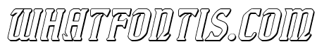 Fiddler's Cove 3D Italic