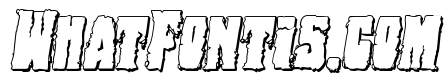 Bog Beast 3D Italic