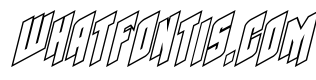 Galaxy Force Outline Italic