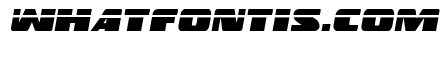 Police Cruiser Laser Italic