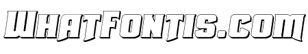Union Gray 3D Semi-Italic