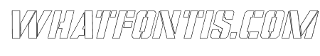 Covert Ops Outline Italic