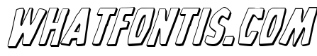 Grim Ghost 3D Italic
