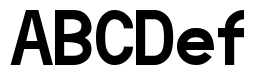 Personal Font Mix