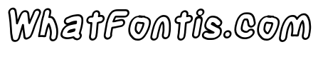 Blanket Black Outline Oblique