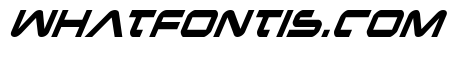 New Mars Condensed Italic