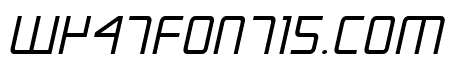 Escape Artist Bold Semi-Italic