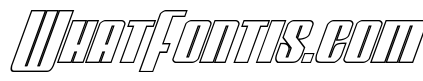Vindicator Outline Italic