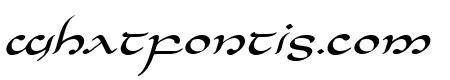 Half-Elven Expanded Italic