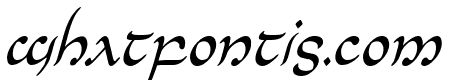 Half-Elven Condensed Italic