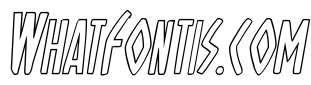 Oh Mighty Isis Outline Italic