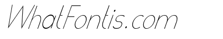 poor weekdays Italic