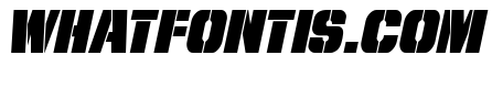 From BOND With Love Italic