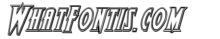 Wolf's Bane II Engraved Italic