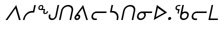 nunacom italic