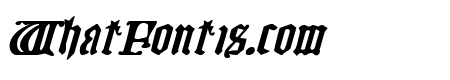 Westdelphia Expanded Italic