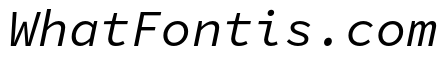 Source Code Pro Italic