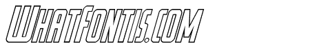 Watchtower Outline Italic
