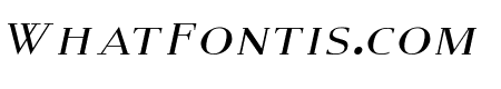 Modern Serif Italic