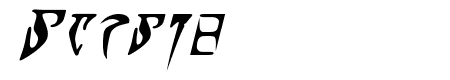 Daedra Bold Italic