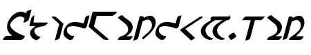 Dwemer Bold Italic