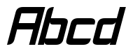 Cyberverse Condensed Italic