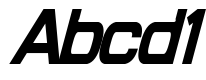 Probert Condensed Black Italic