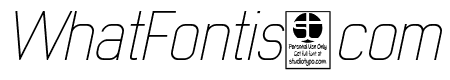 Early Times Thin Demo Italic