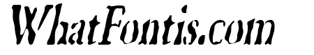 GhostTownCondensed Italic