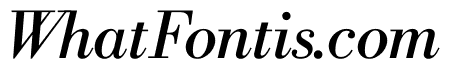 Libre Bodoni Italic