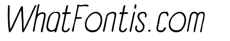 Panforte Pro Light Italic