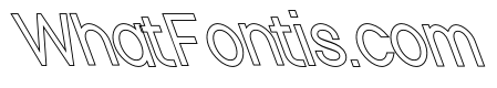 Nordica Classic Light Condensed Opposite Oblique Outline