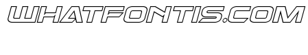 Dameron Bold Outline Italic