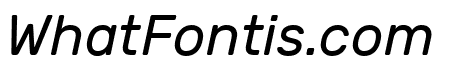 Rubik Italic
