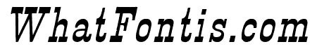 Baretto WF Italic