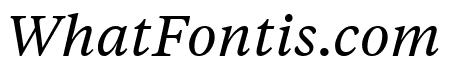 TiemposText RegularItalic